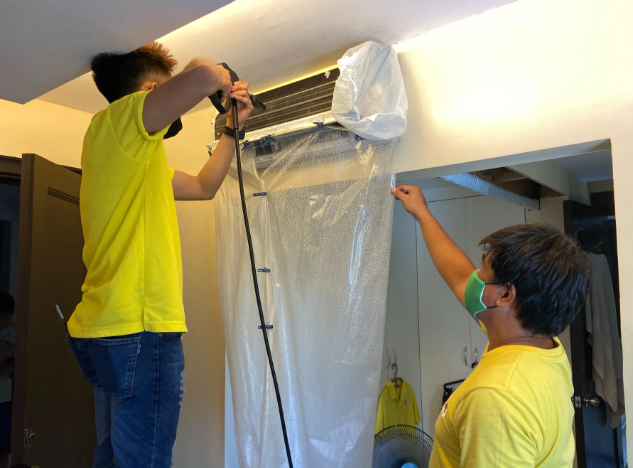 Recent Aircon Cleaning done in Lanang Davao City