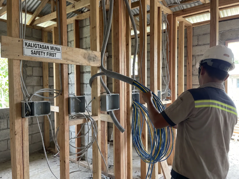 New Electrical Wiring work in Davao City